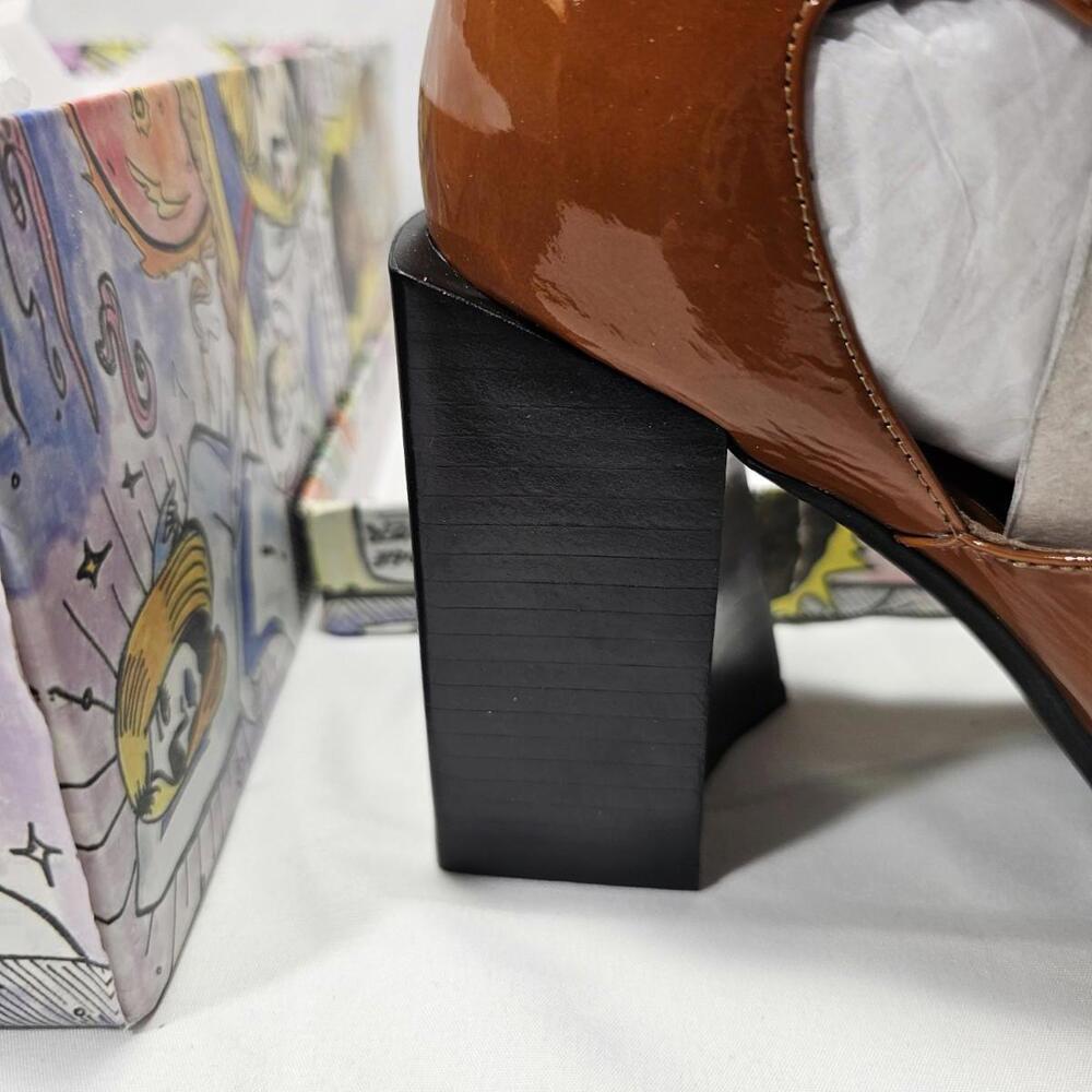 NIB Jeffery Campbell Brickell Zip Front Boots. Fr… - image 6